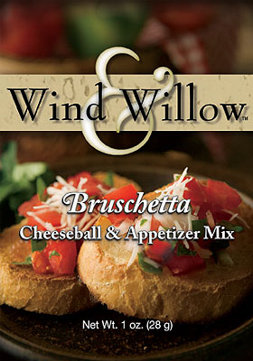 Savory Dip Bruschetta-