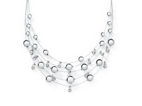 Dancing Crystals Necklace-