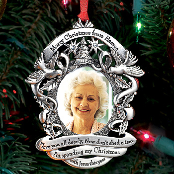 Merry Christmas from Heaven Picture Frame and Bookmark-Merry Christmas from Heaven Picture Frame and Bookmark