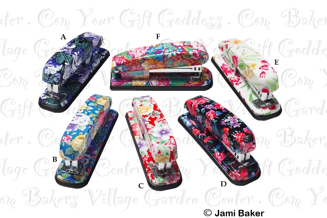 Pretty Tools Floral Stapler-pretty tools, pretty, tools, pretty tool stapler, floral print stapler, purple floral print pretty tools stapler, white floral print pretty tools stapler, red floral print pretty tools stapler, blue floral print pretty tools stapler
