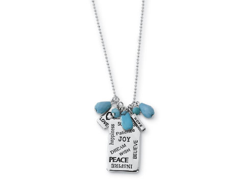 Turquoise Karma Pendant-
