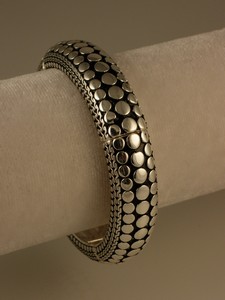 Silver Stretch Bracelet Multi Dot-